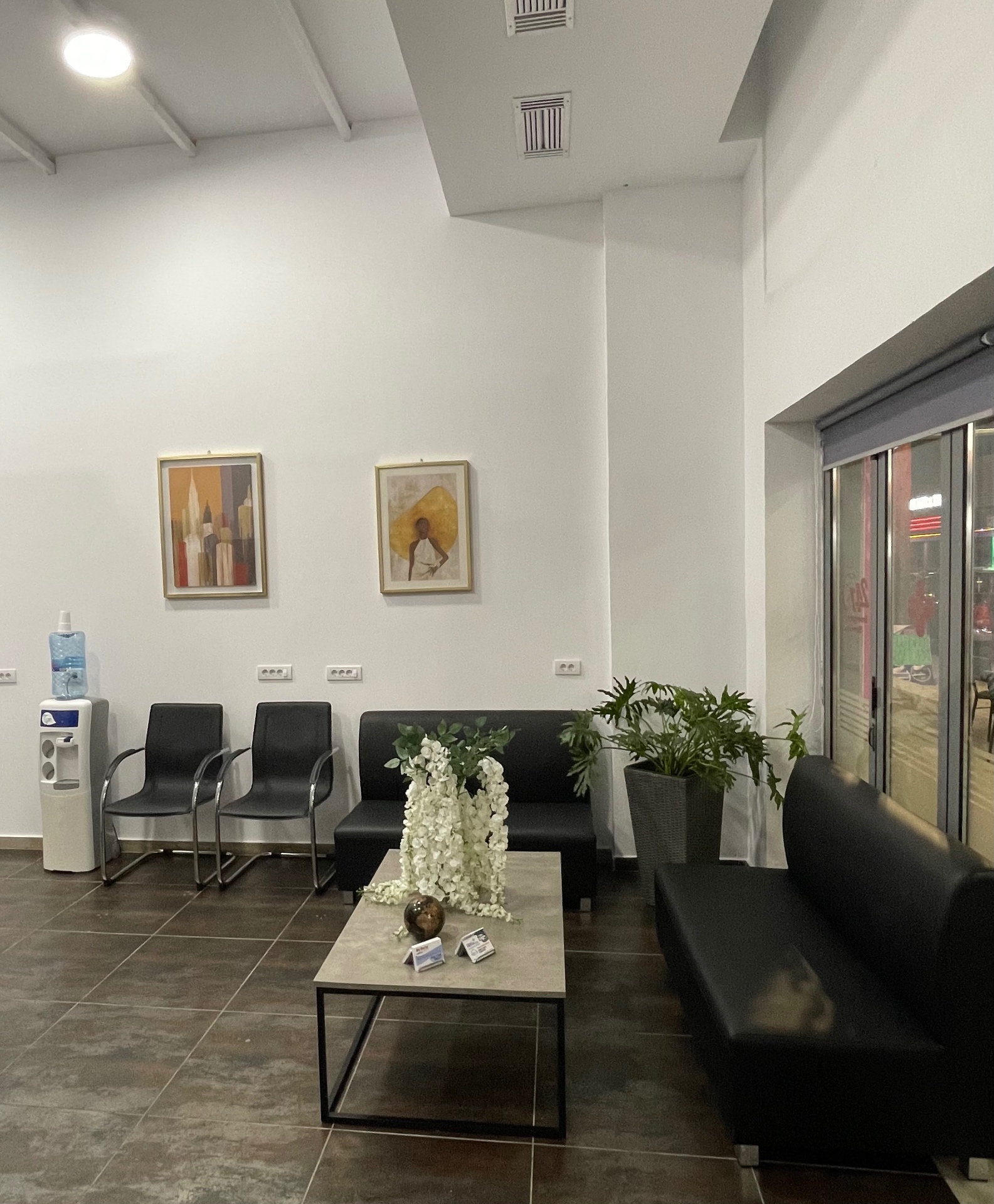Comfortable waiting area